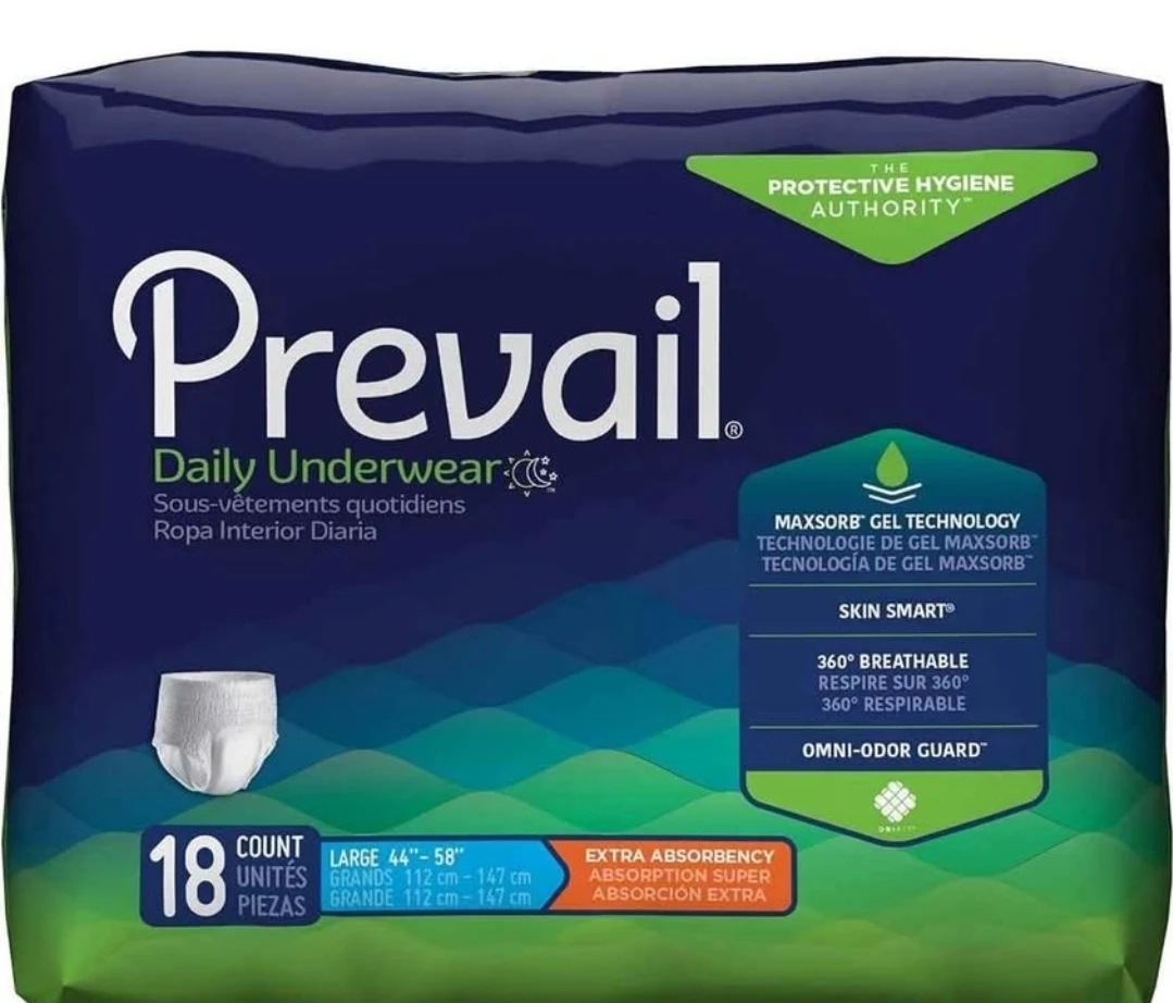 Prevail Daily Underwear - Large (18 Count)