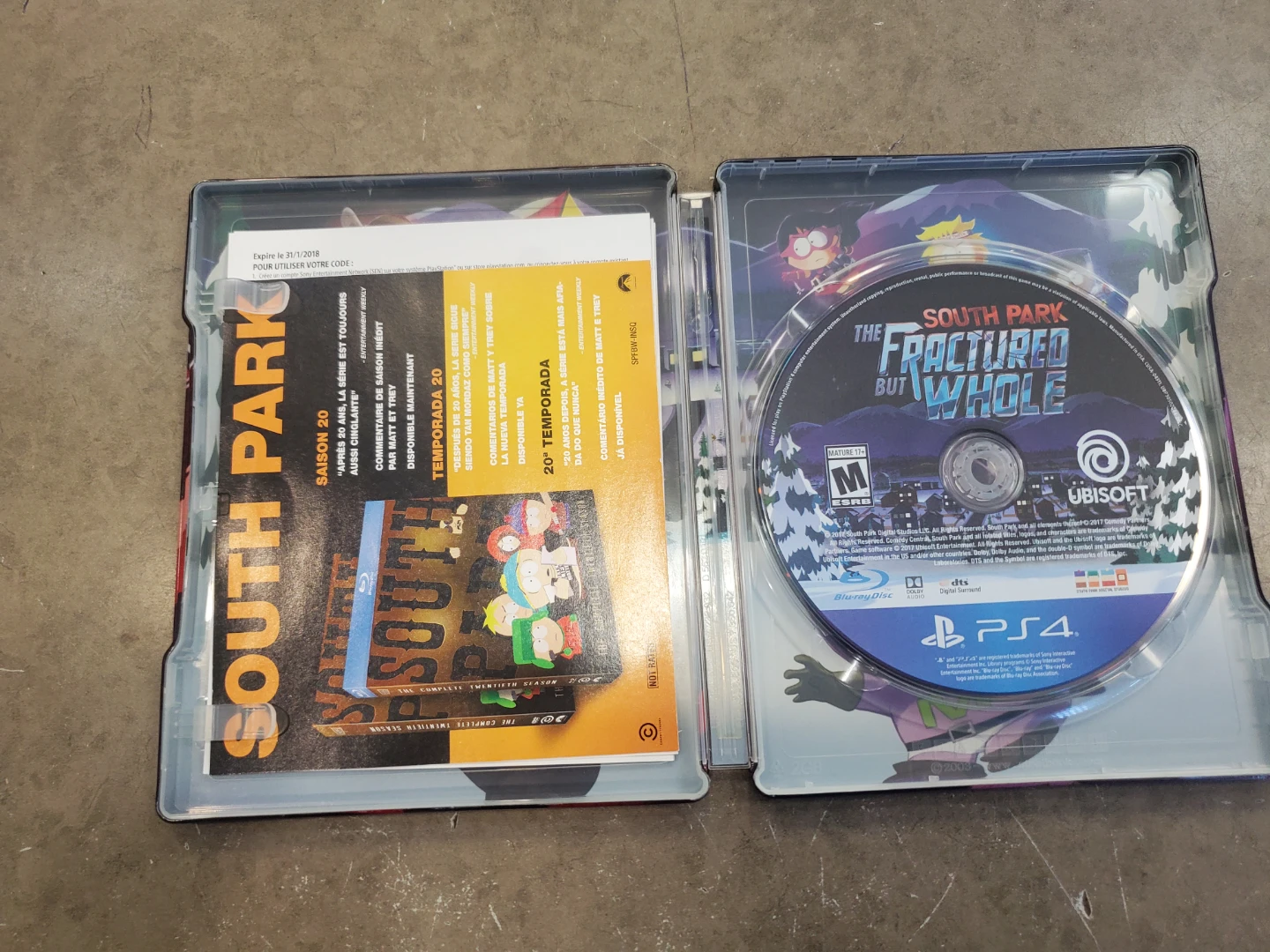 South Park The Fractured But Whole Steelbook Gold Edition PS4 - photo 5