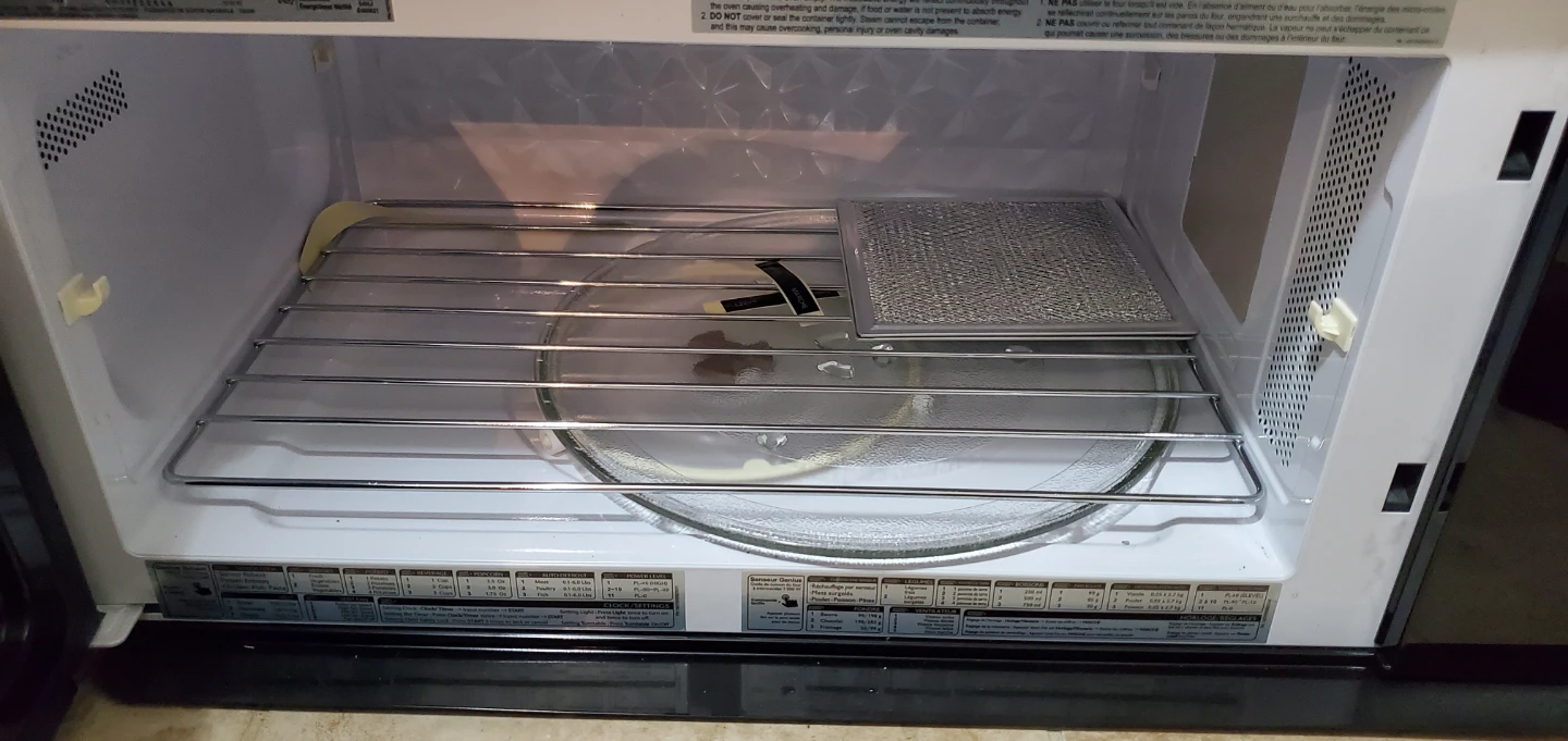 Panasonic Over-the-Range Microwave Oven - photo 4