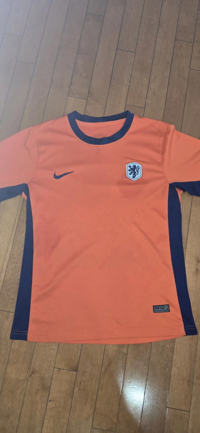 Nike Netherlands Soccer Jersey and Shorts Set