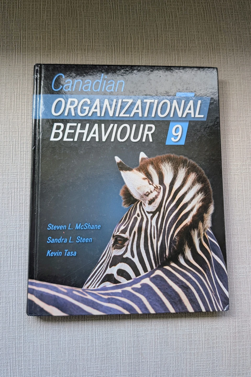 Canadian Organizational Behaviour 9 Textbook
