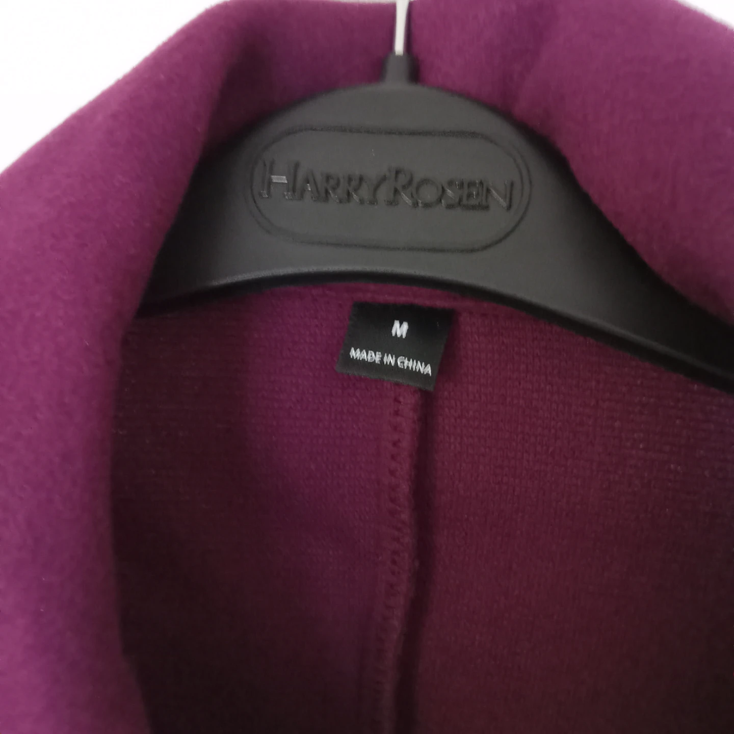 Plum Purple Full Length Top Coat Ladies Medium - photo 4