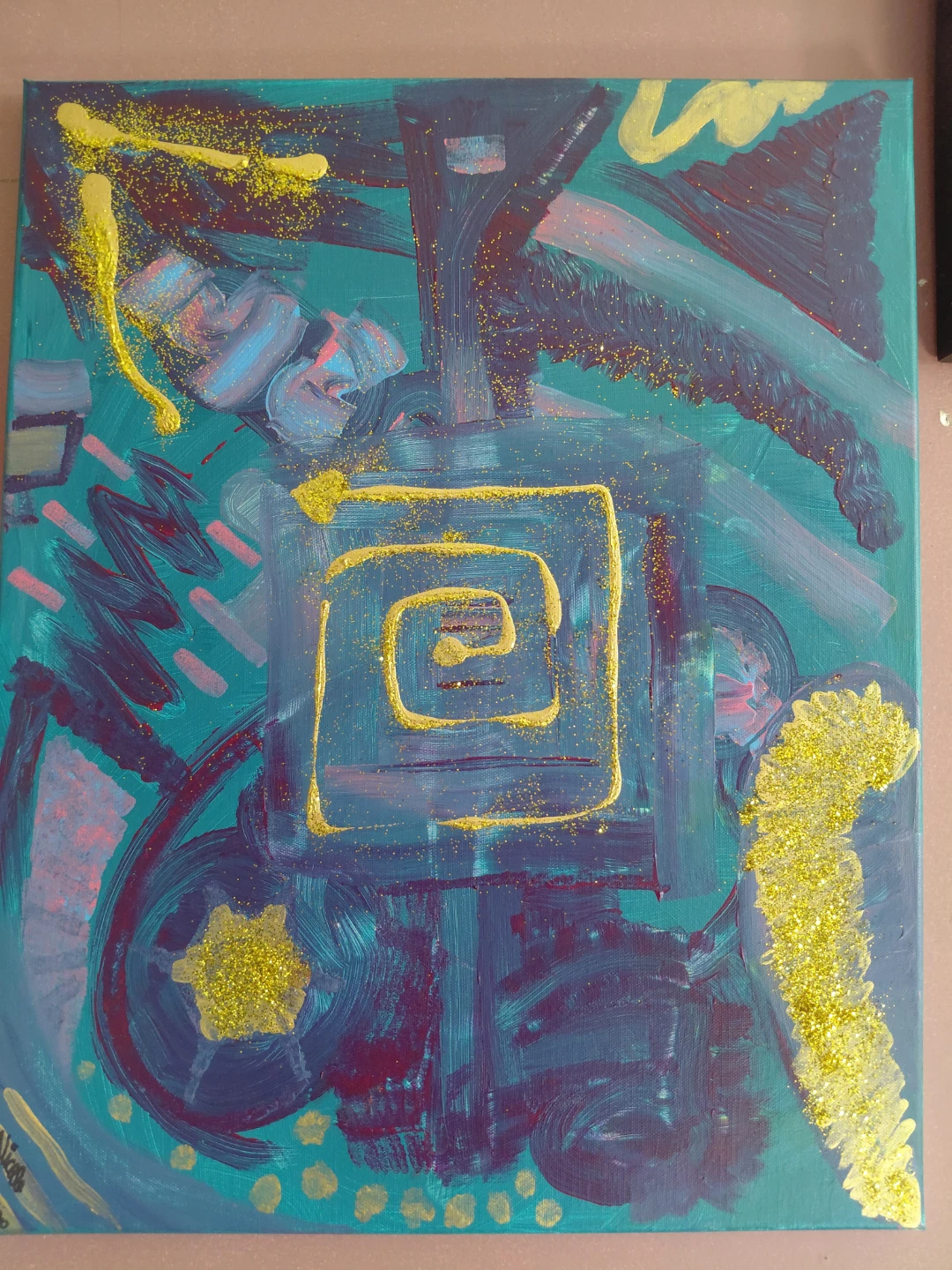 Original Abstract Spiritual Art Canvas Painting