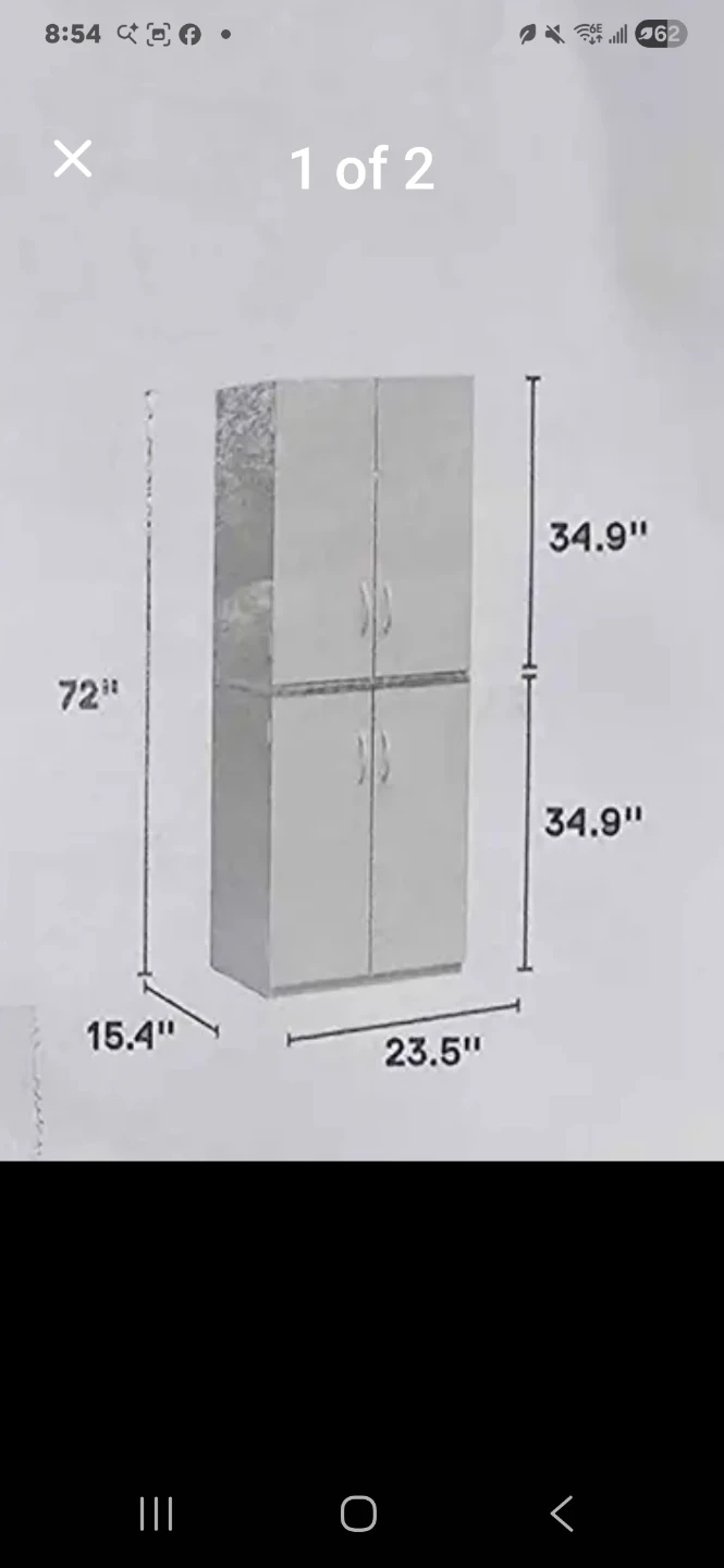 Mainstays 4-Door Storage Cabinet