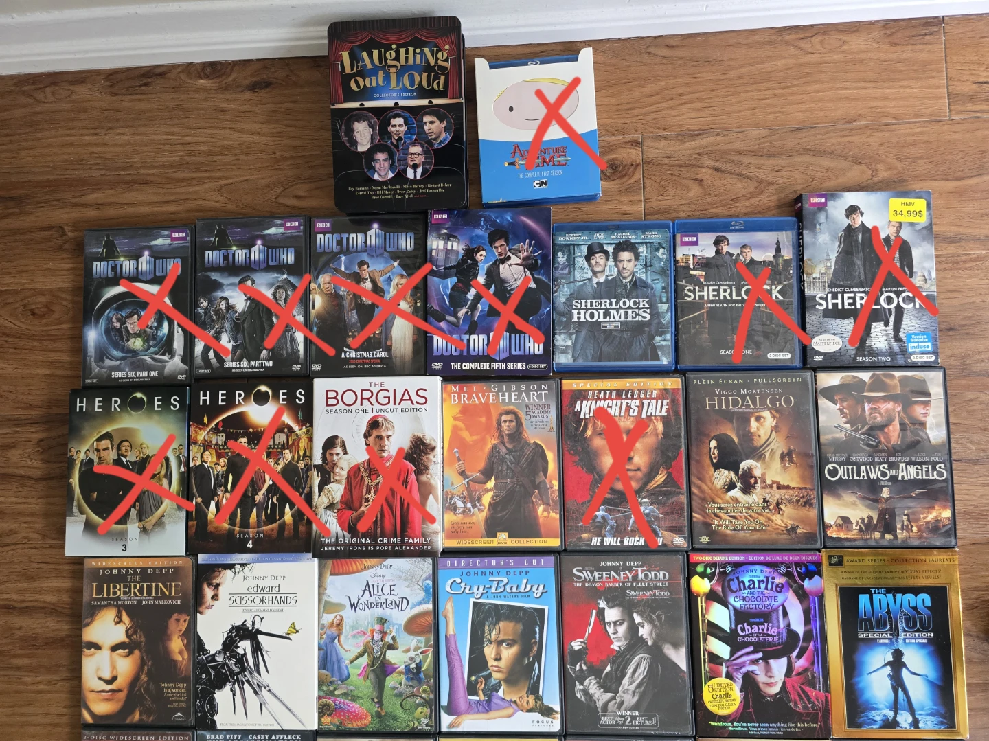 5$ each: 50+ DVD&Blue-Ray collection - photo 2