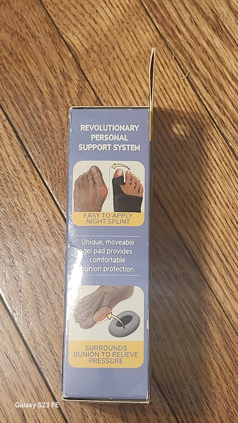 Dr. Scholl's Bunion Relief & Toe Corrector Massaging Gel Splint