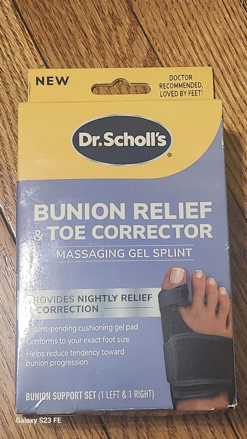 Dr. Scholl's Bunion Relief & Toe Corrector Massaging Gel Splint - photo 5