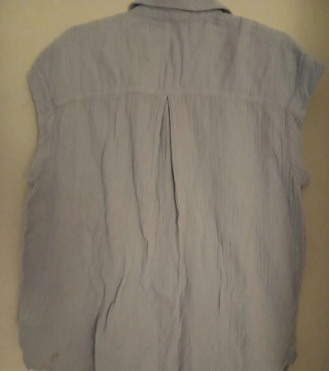 Calvin Klein Jeans Women's Blue Gauze Button-Up Shirt L/G - photo 5