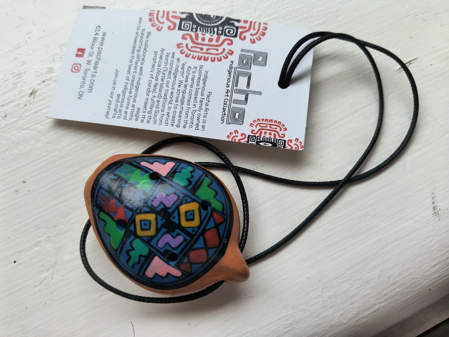 Pacha Indigenous Art Collection Ocarina