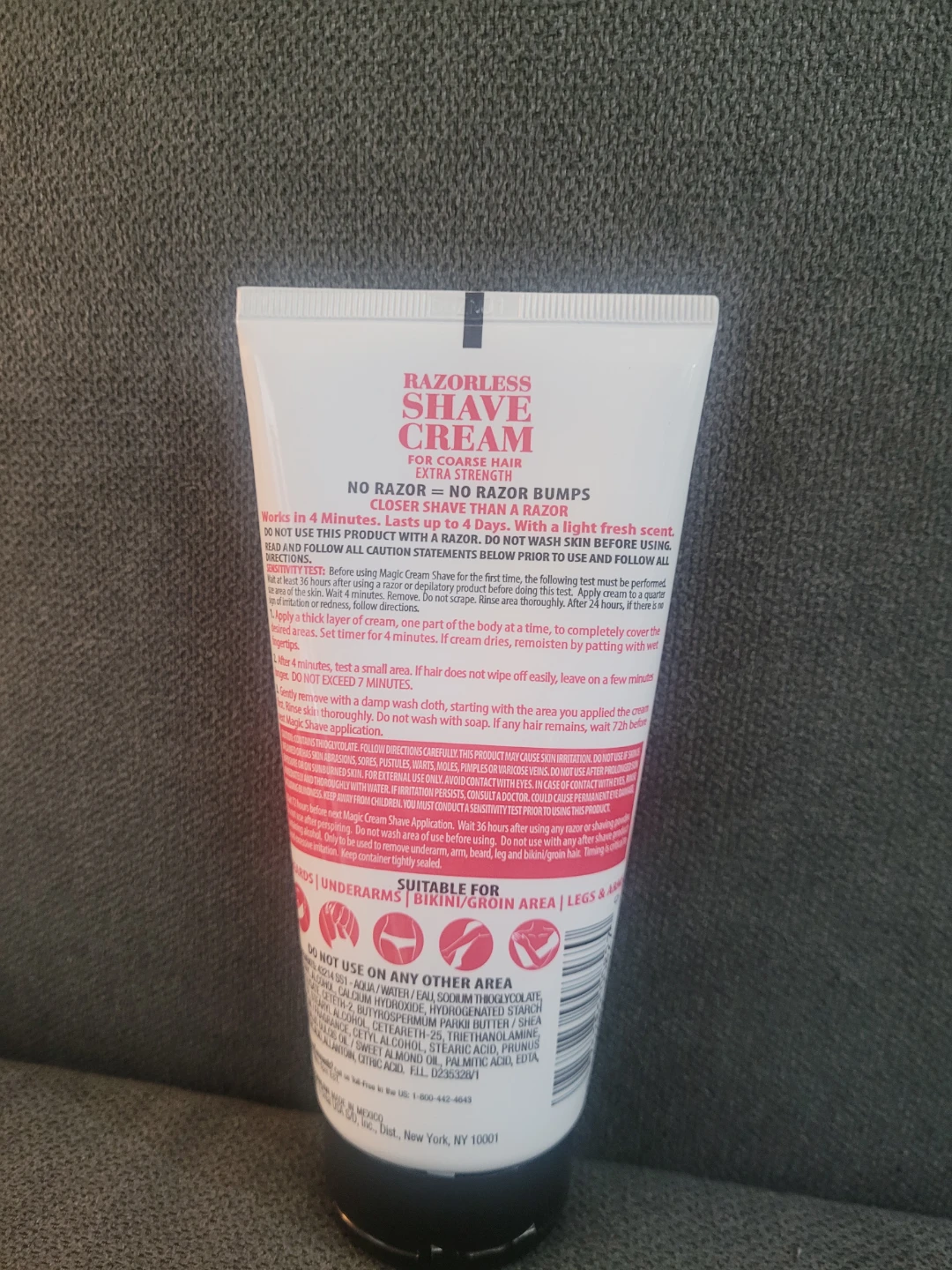 Magic Razorless Shave Cream for Coarse Hair - photo 2