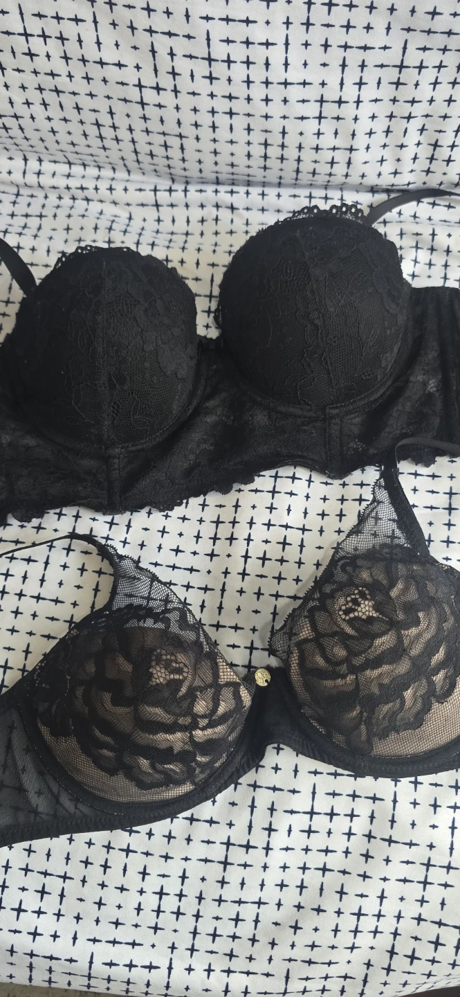 Black Lace Bras - Set of 2 - photo 2