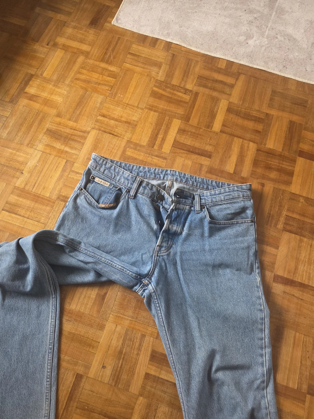 Calvin Klein Slim Straight Fit Jeans - photo 2