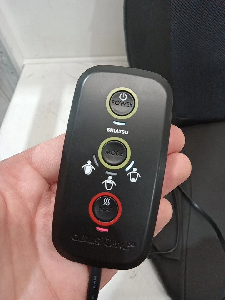 ObusForme Deep Kneading Shiatsu Back Massager with Heat | 💆‍♀️🔥✨ - photo 3