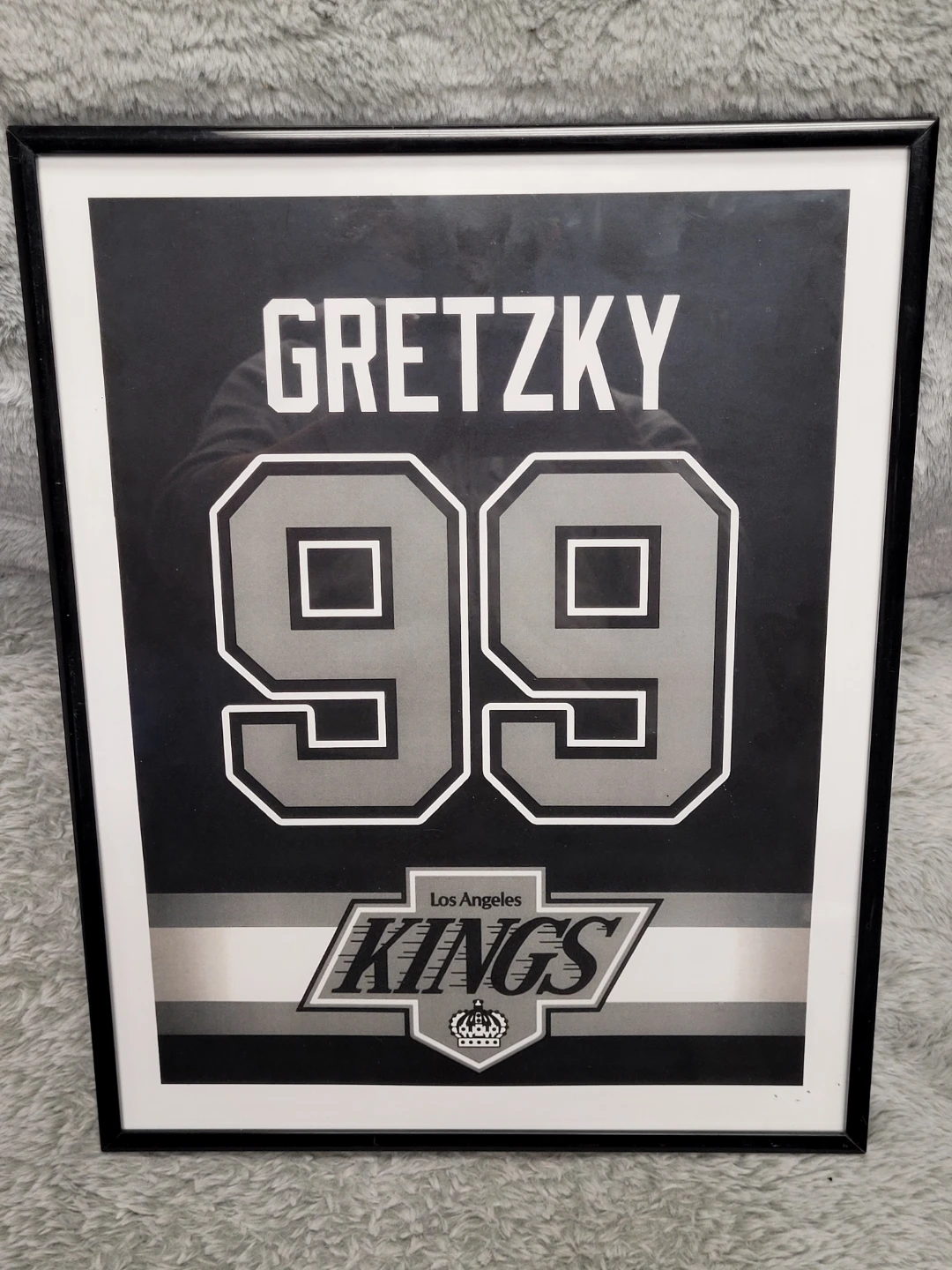 Framed Wayne Gretzky 99 Los Angeles Kings Jersey