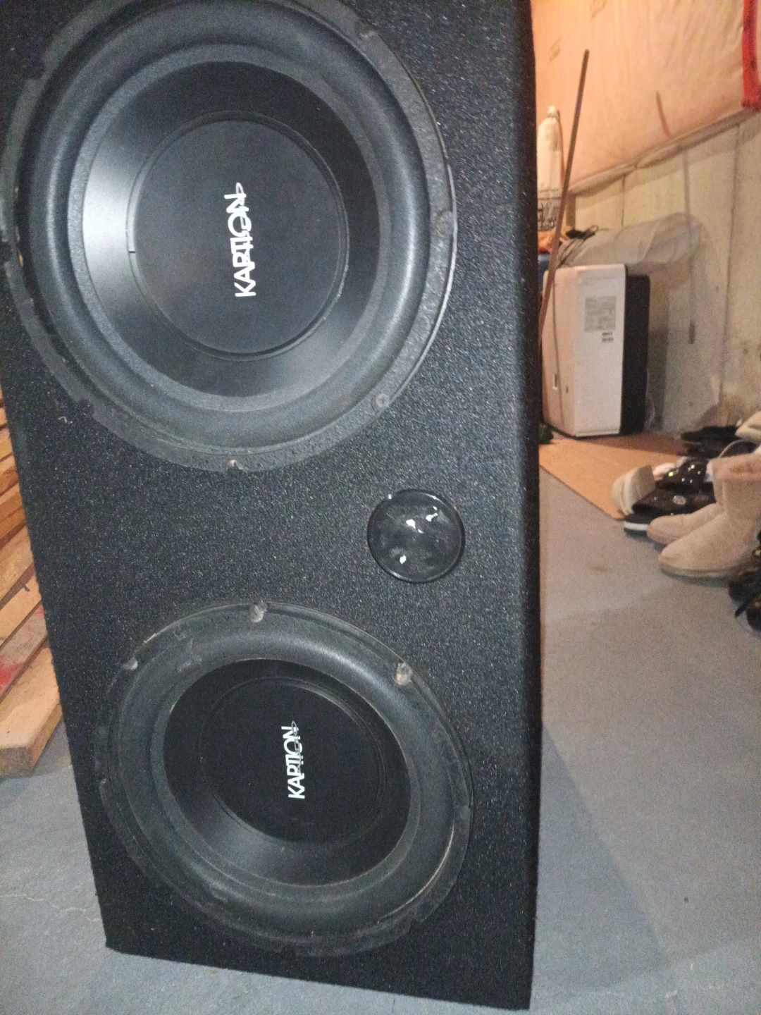Kicker and Lanzar Car Audio Amplifiers with Lanzar Subwoofer Box - photo 2