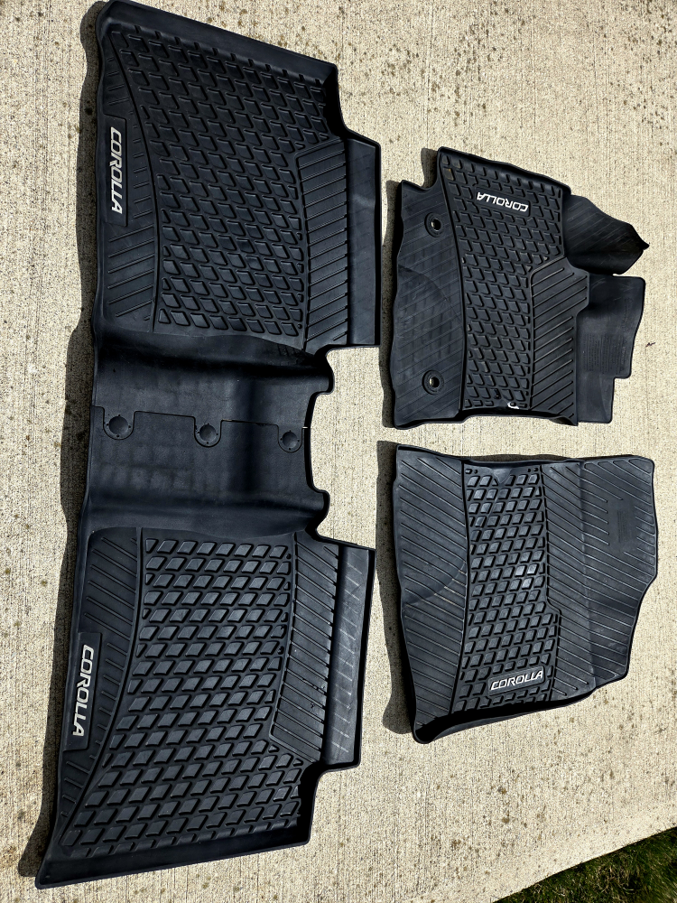 OEM Toyota Corolla All-Weather Floor Mats