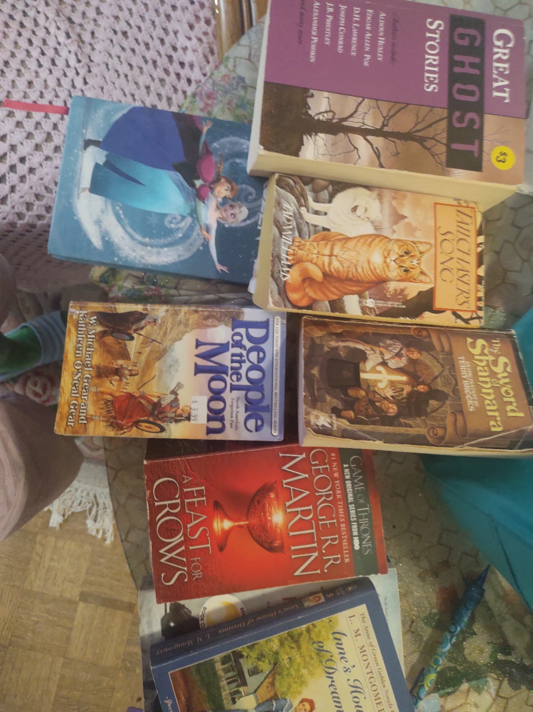 Collection of 6 Books: Frozen, Fantasy, Sci-Fi, and More