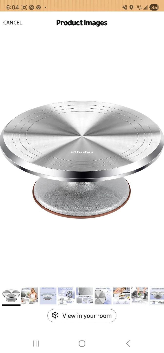 Ohuhu Aluminium Cake Turntable