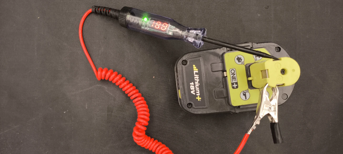 Digital DC Voltage Tester 5–120V | Circuit Probe - photo 2