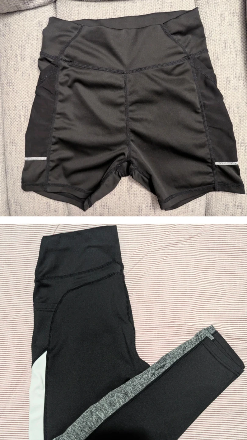SHEIN Activewear Bottoms (x2) - Shorts & Leggings