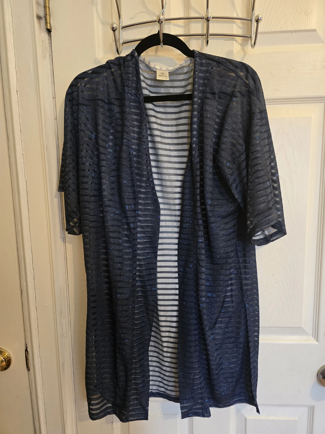 Women's Striped Kimono Cardigan