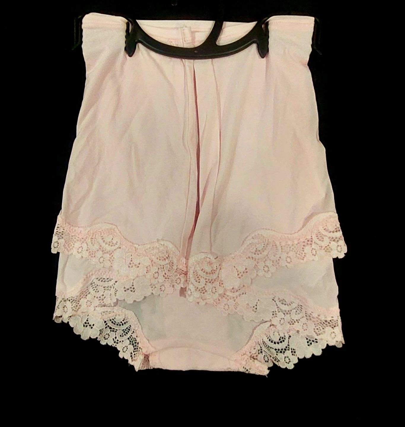 No Boundaries Pink Lace Trim High-Waist Briefs XXXL - photo 2