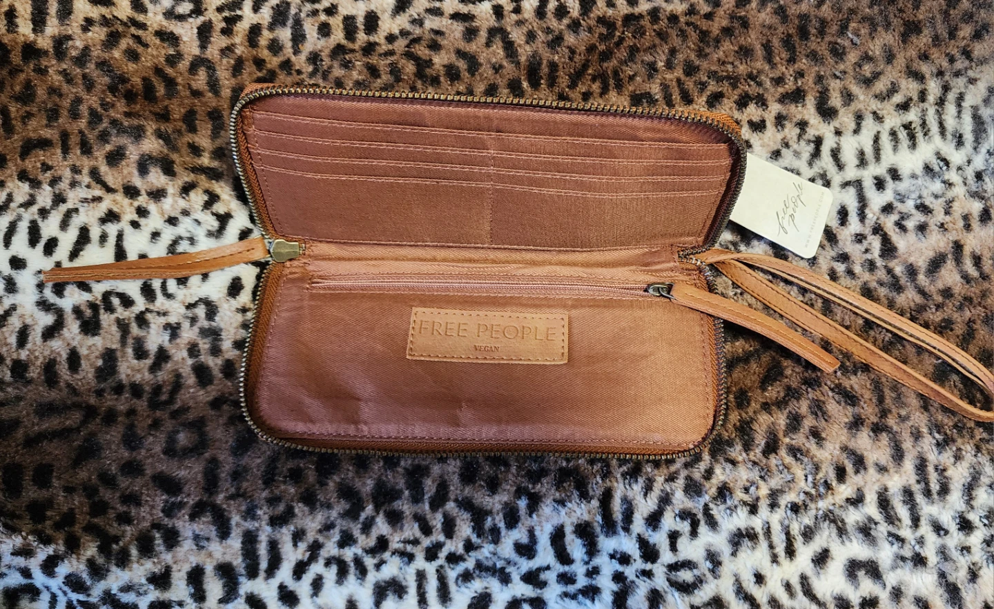 Free People Vegan Leather Wristlet Wallet - photo 3