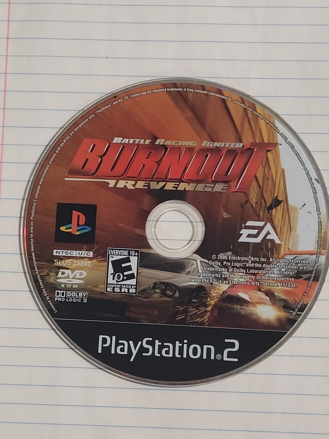 PlayStation 2 Game: Burnout Revenge