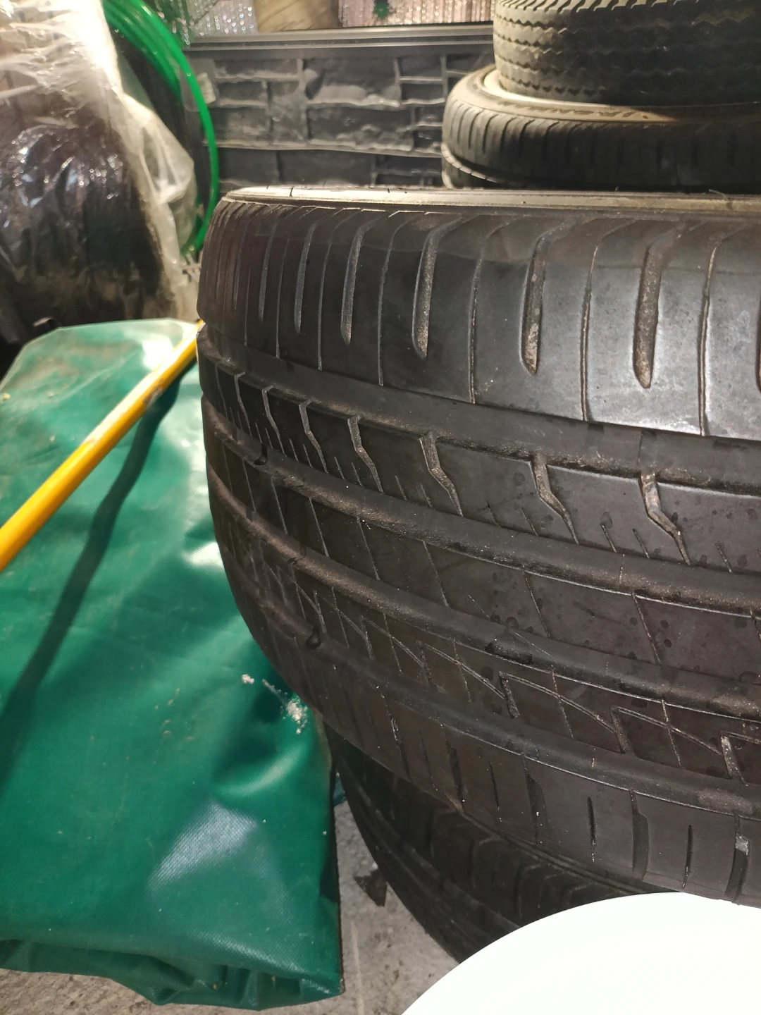 Chrome Alloy Rims with Tires - photo 2