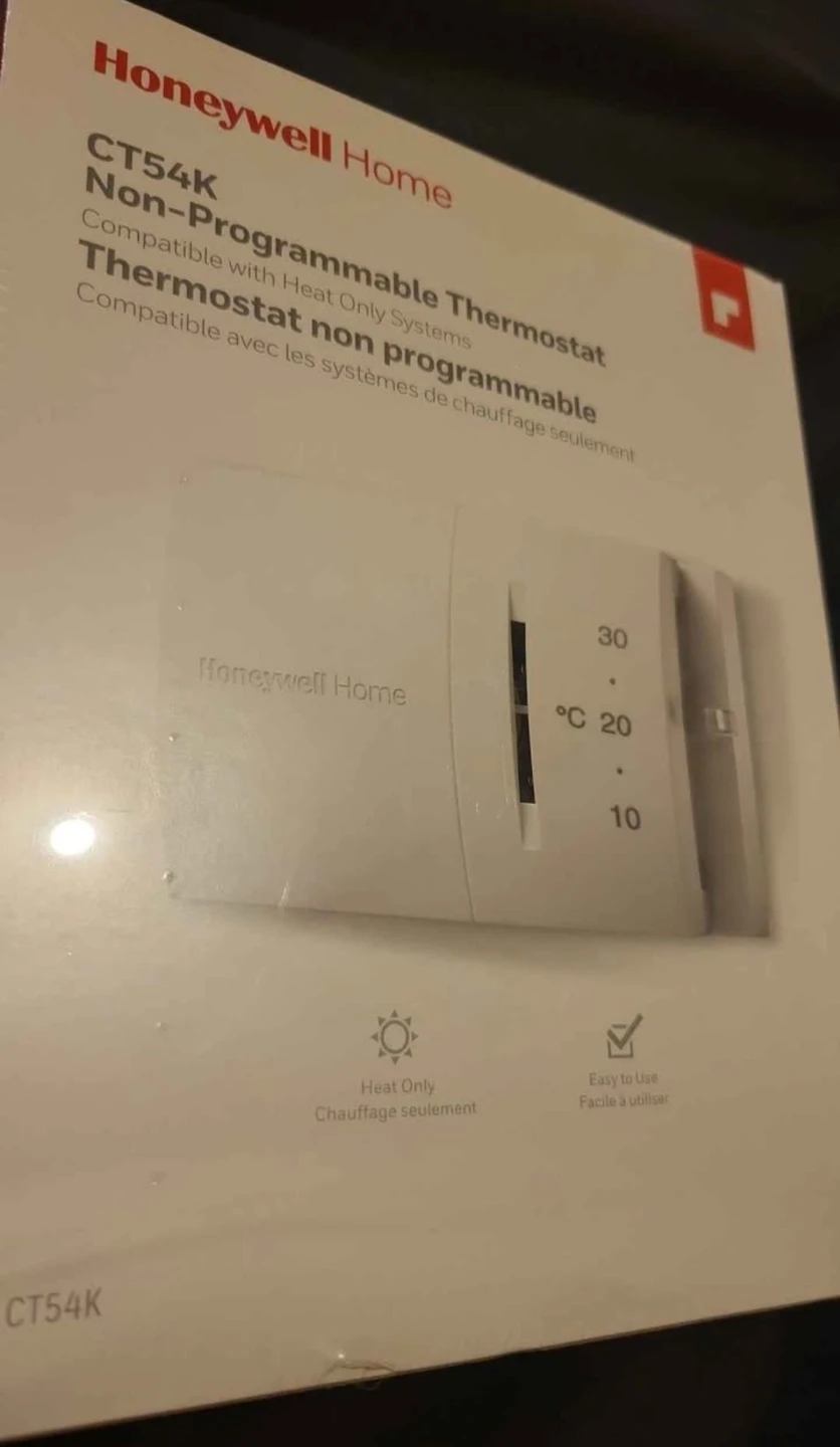 BNIB Honeywell Home CT54K Non-Programmable Thermostat