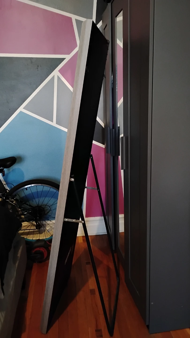 Gray rustic full length mirror - photo 3