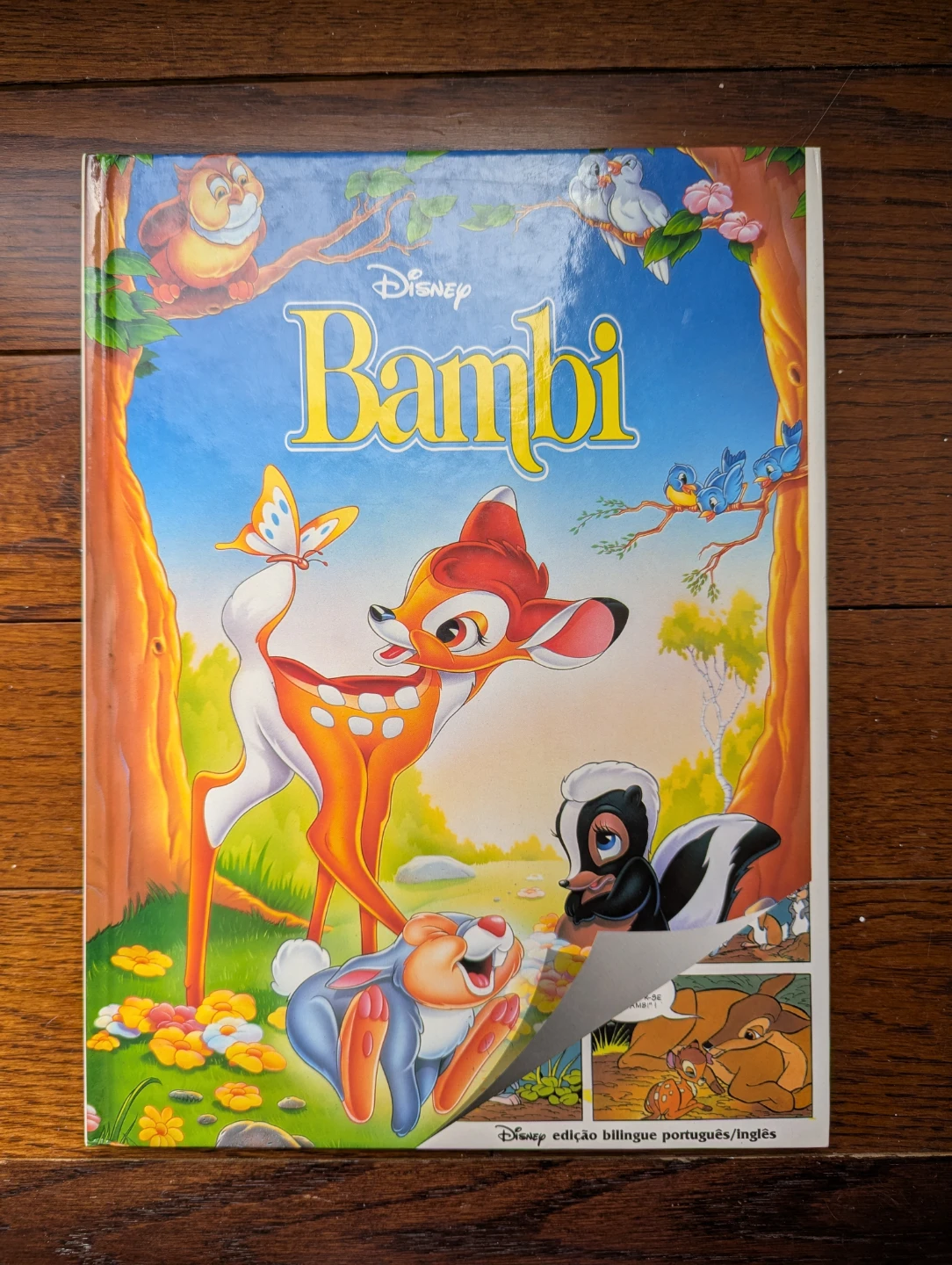 Disney Bambi Book Portuguese/English Edition