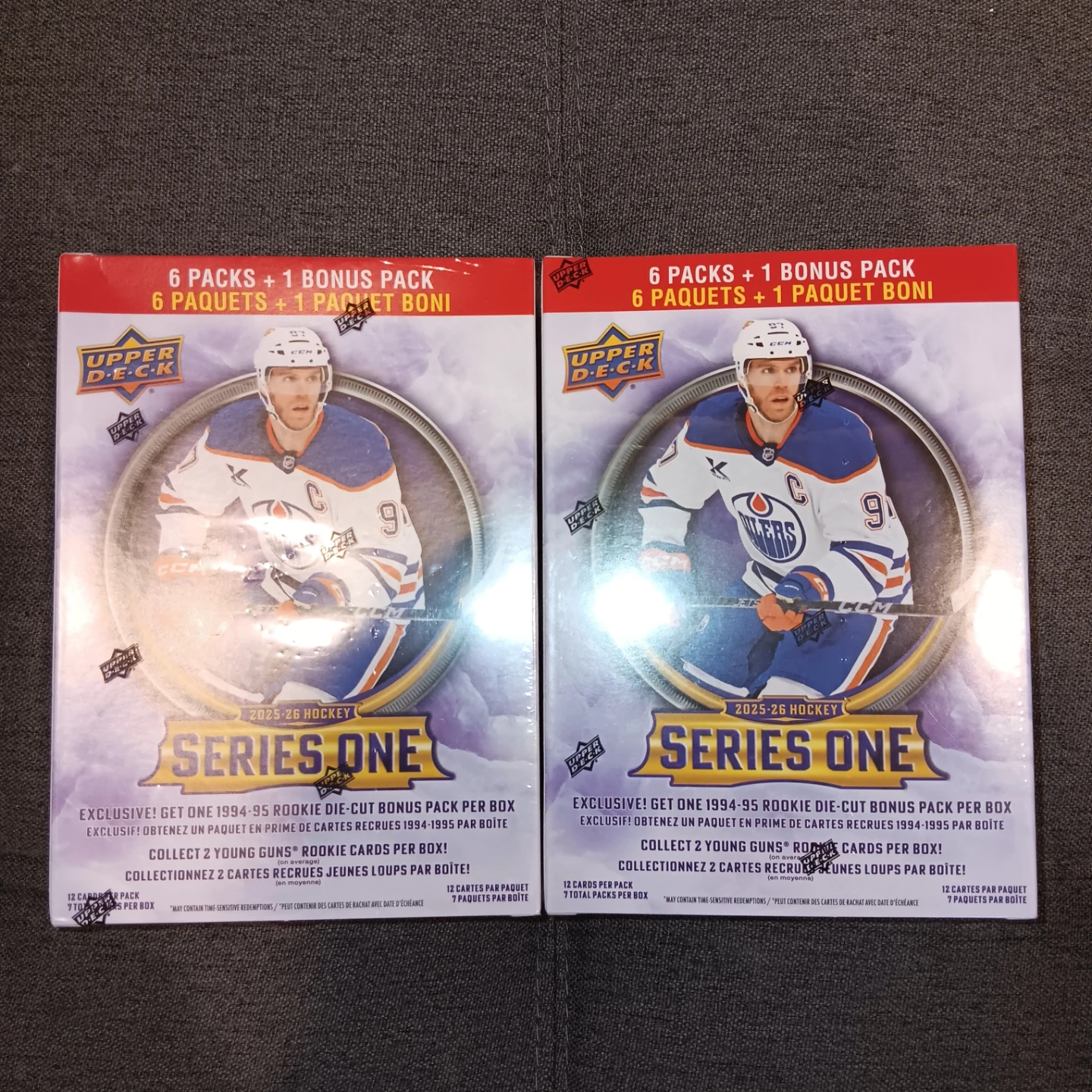 2025-26 Upper Deck Hockey Series One Cards