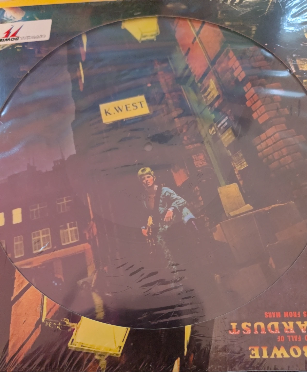 David Bowie Ziggy Stardust Picture Disc Vinyl - photo 2
