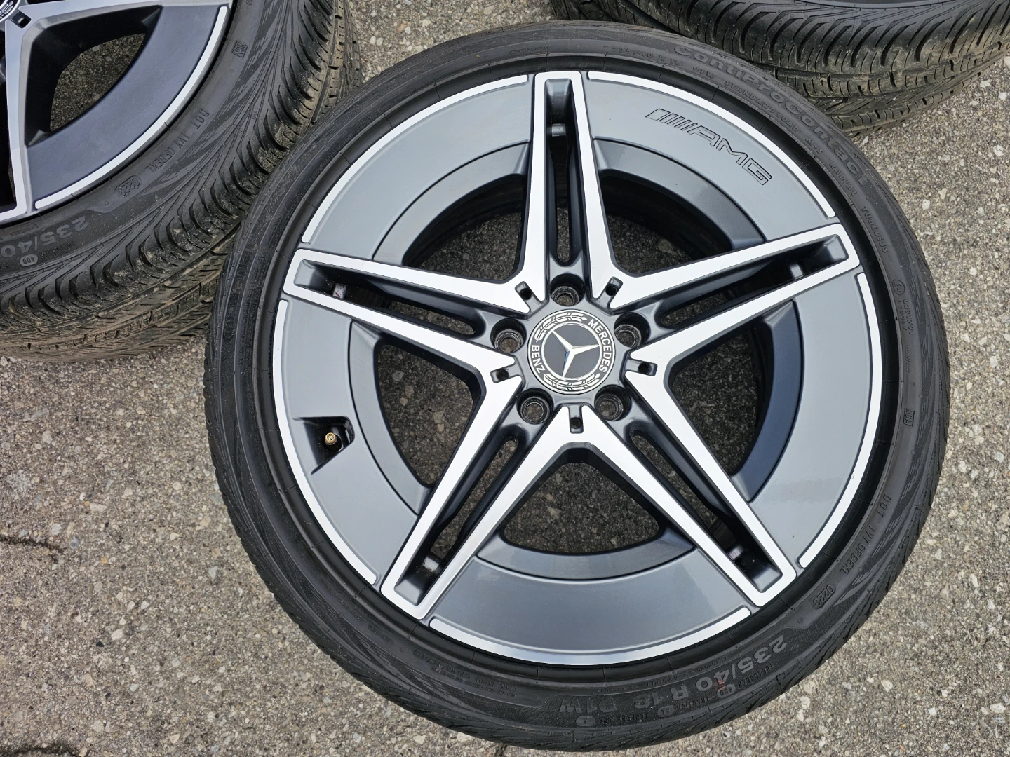 MERCEDES BENZ C-CLASS (AMG) RIMS AND ALL SEASON TIRES - photo 3