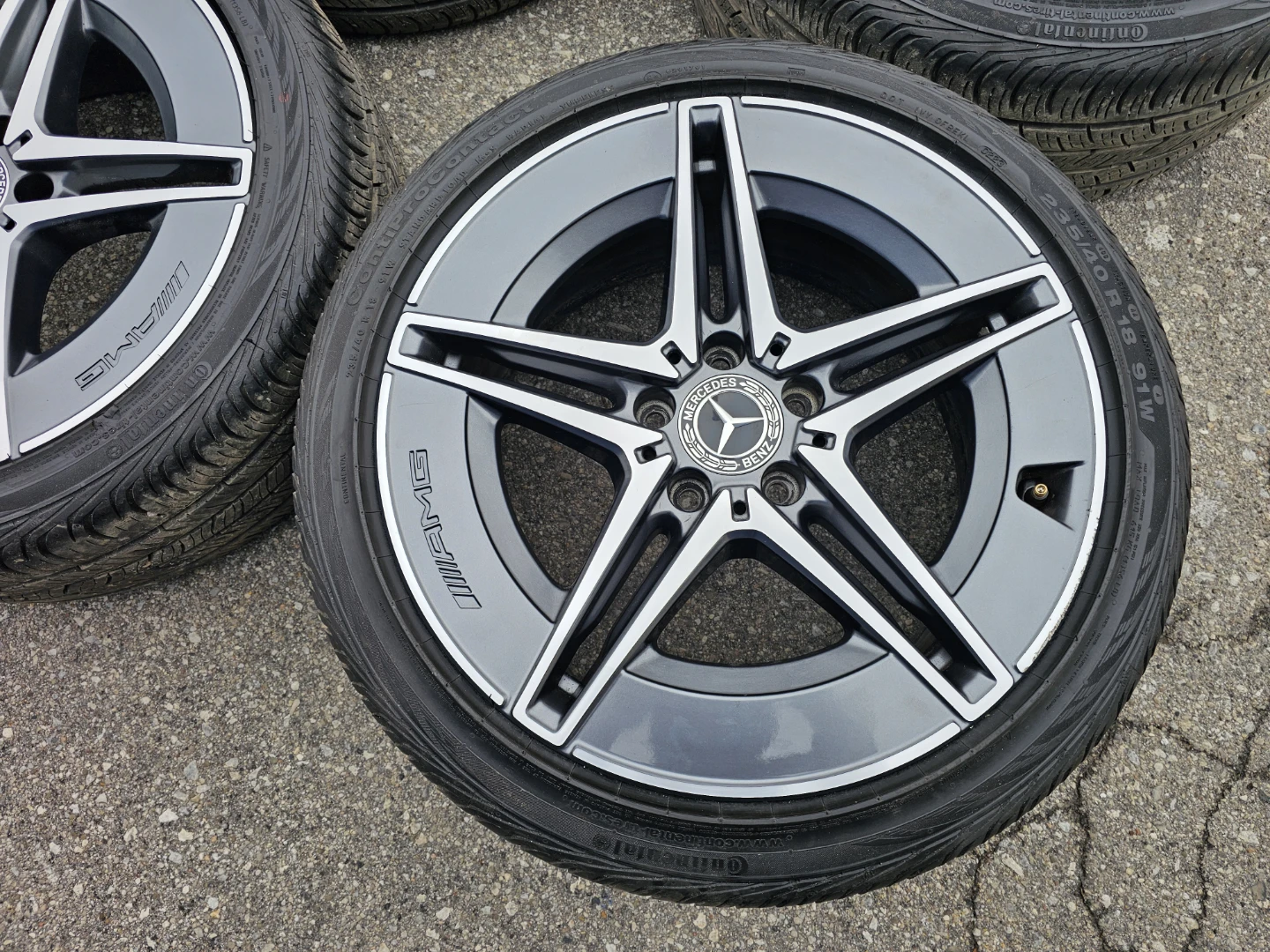 MERCEDES BENZ C-CLASS (AMG) RIMS AND ALL SEASON TIRES - photo 4