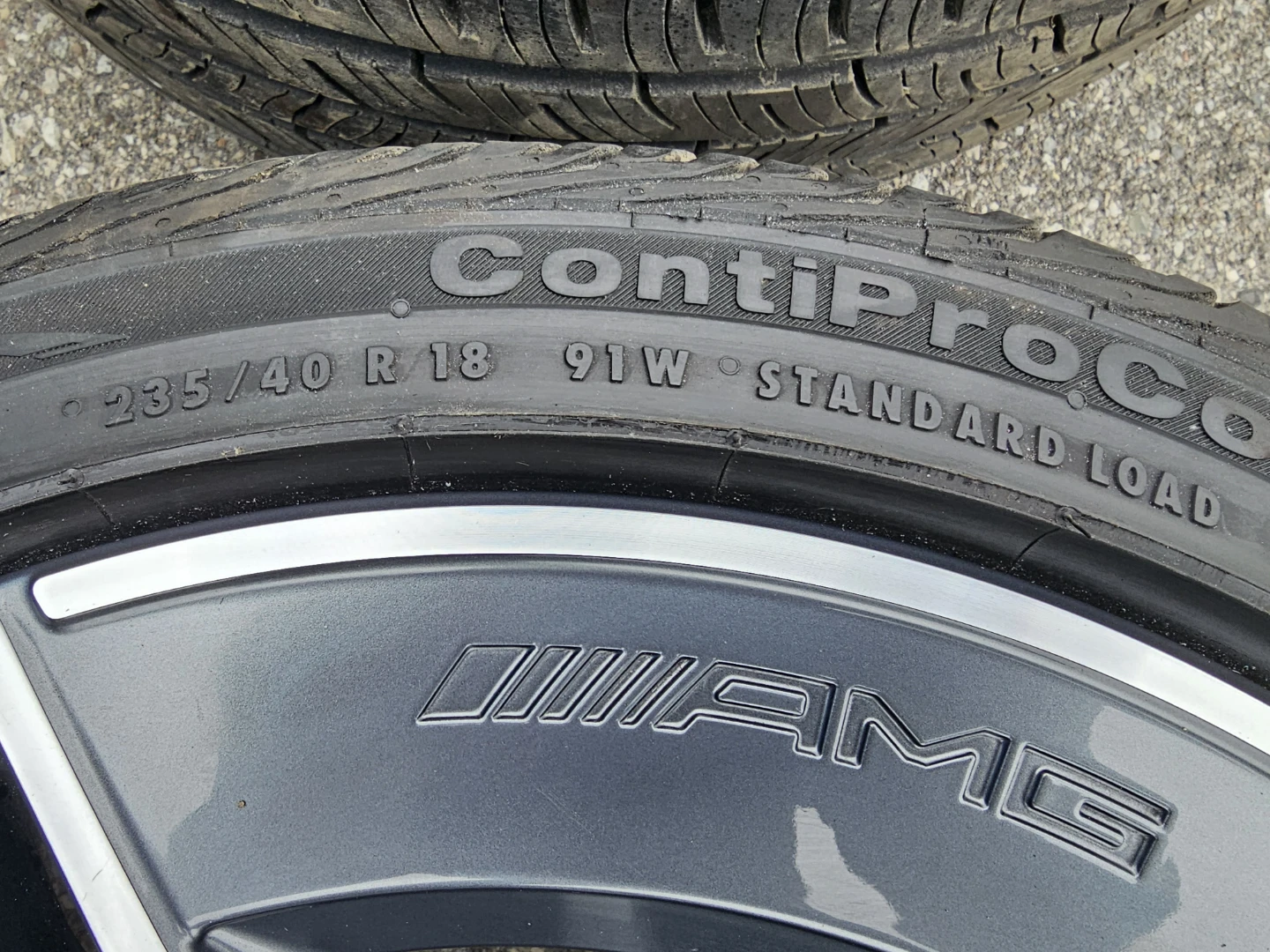 MERCEDES BENZ C-CLASS (AMG) RIMS AND ALL SEASON TIRES - photo 5