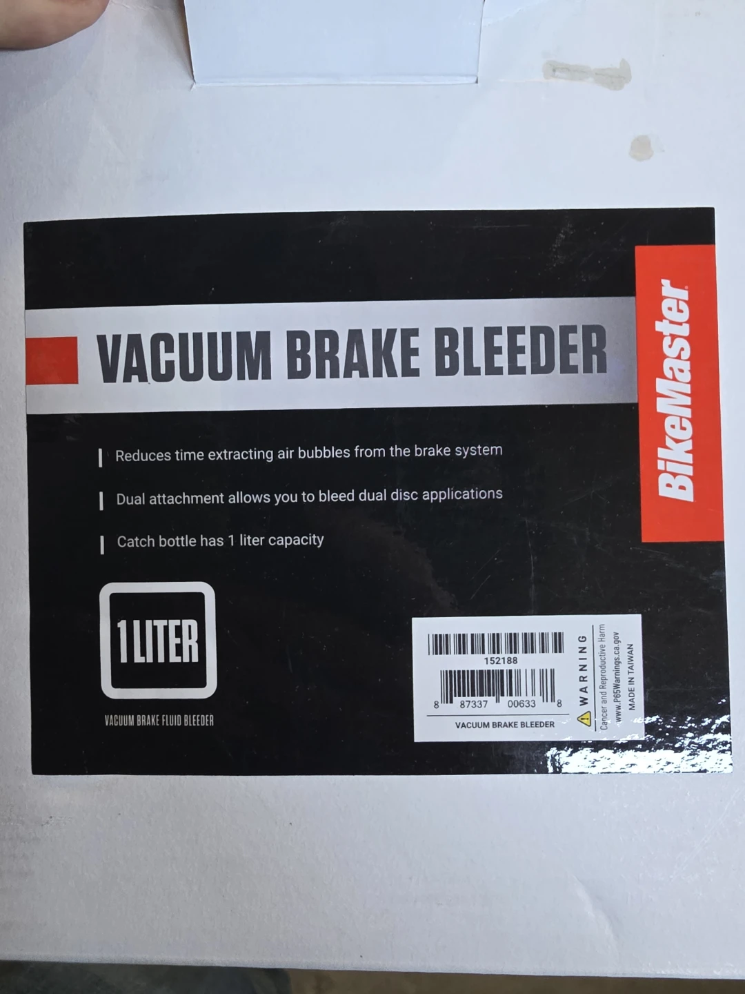 BikeMaster Vacuum Brake Bleeder