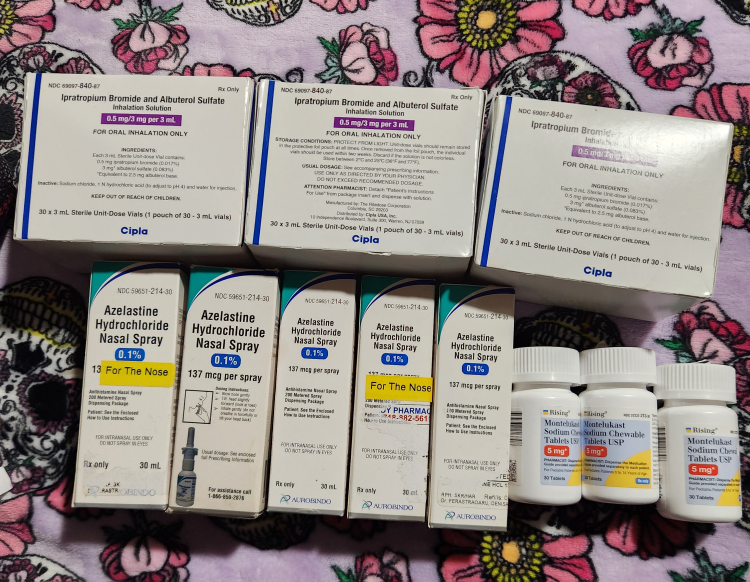 asthma medication and allergic Spray - photo 2