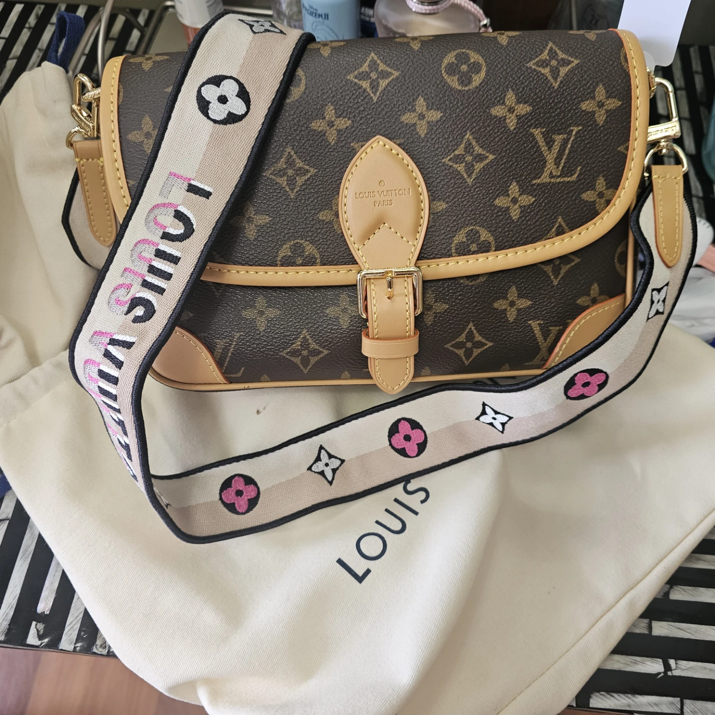 Louis Vuitton Monogram Canvas Shoulder Bag