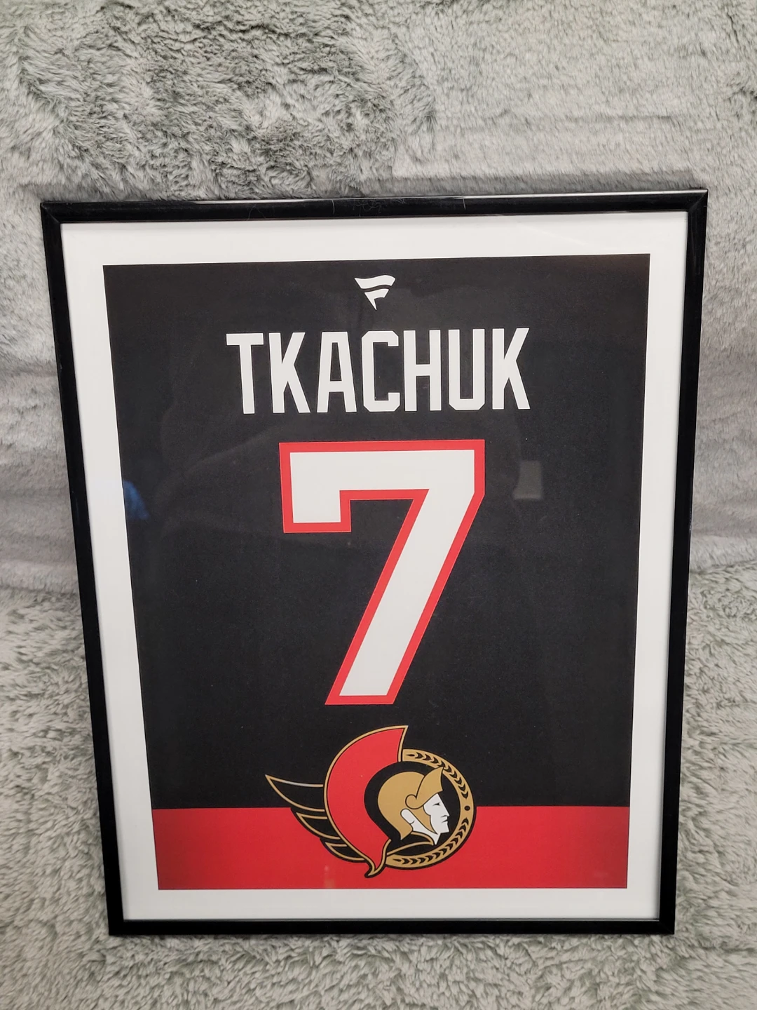 Tkachuk 7 Framed Jersey