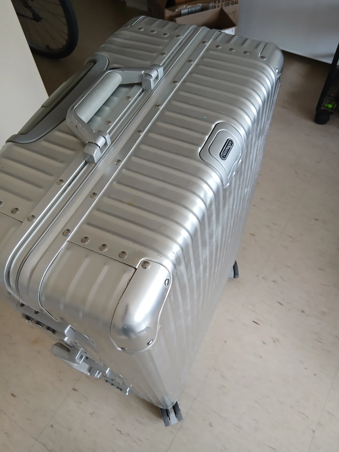 Silver Slazenger Hardside Spinner Luggage - photo 2