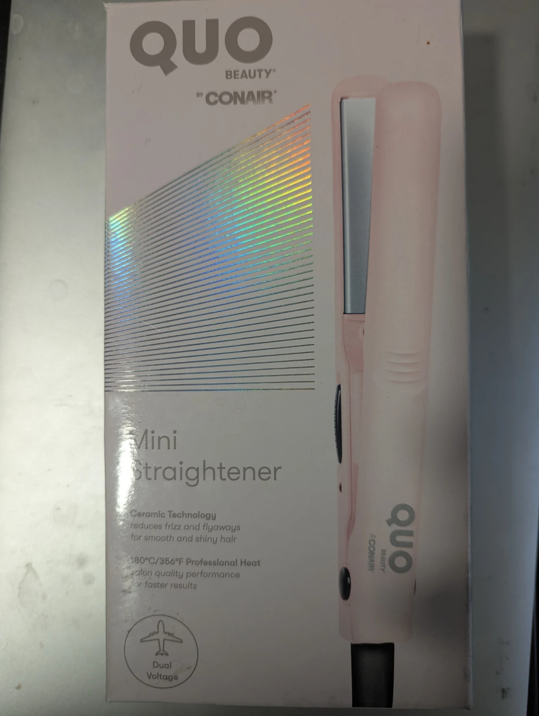 QUO Beauty Mini Straightener by Conair