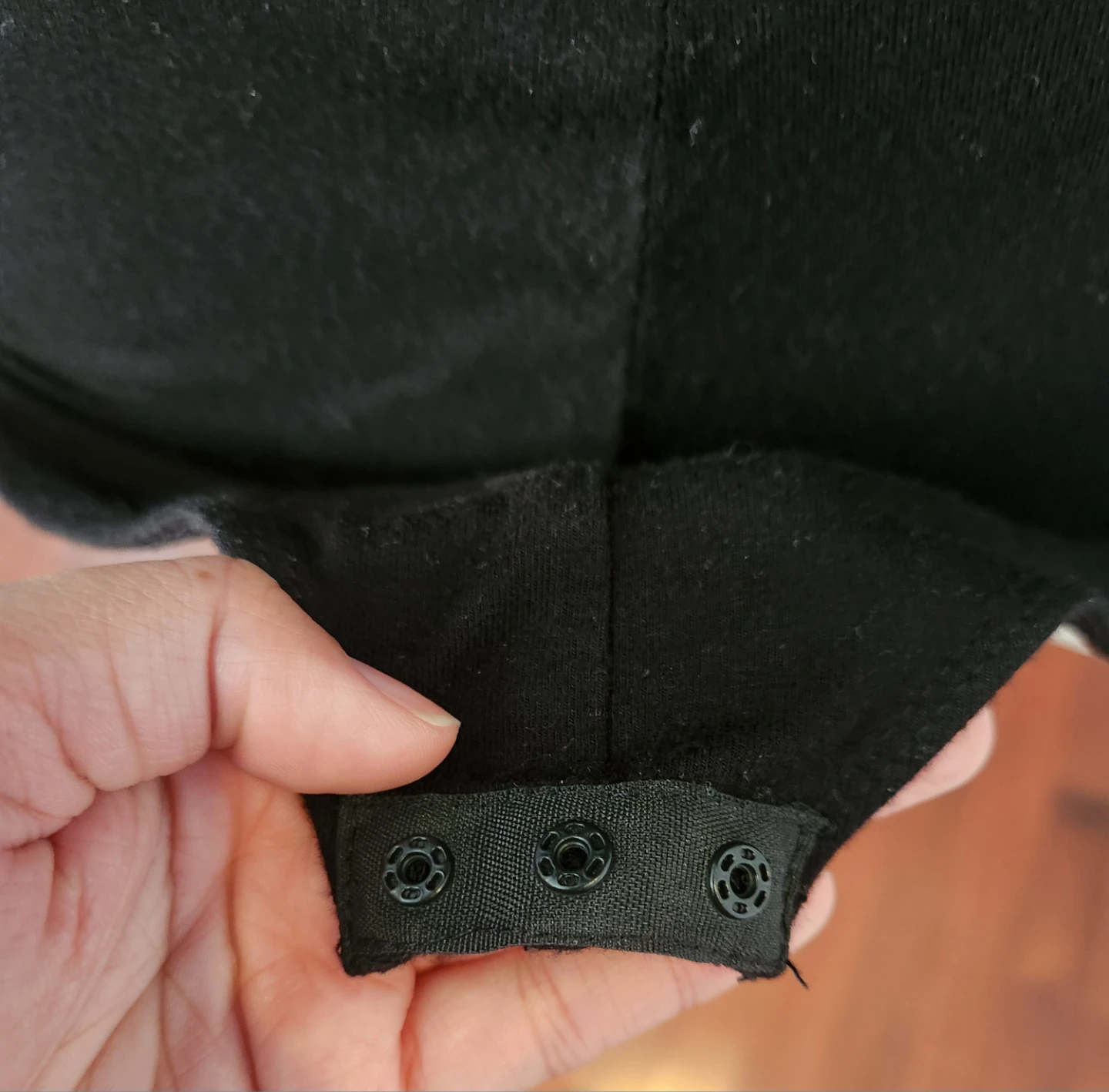Black Bodysuit with Blue Butterfly Embellishments - Size XL - photo 5