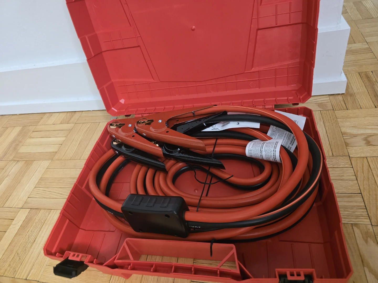ULINE Heavy Duty 2 Gauge Jumper Cables - 20 Feet - photo 2