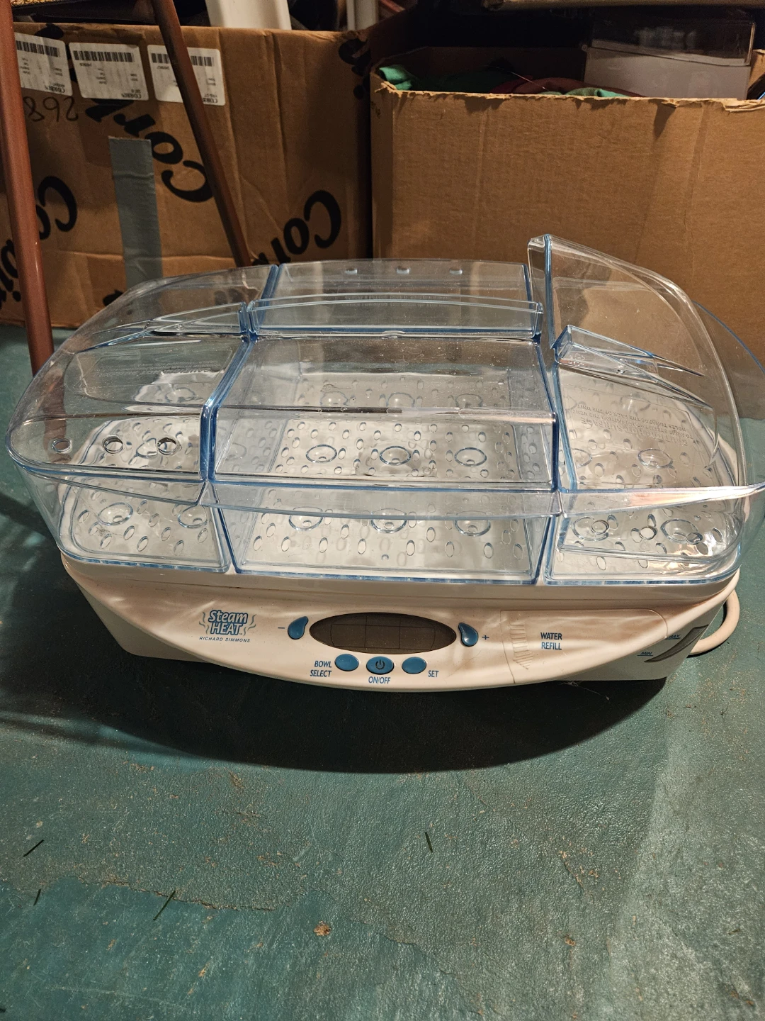Richard Simmons Steam Heat Food Steamer