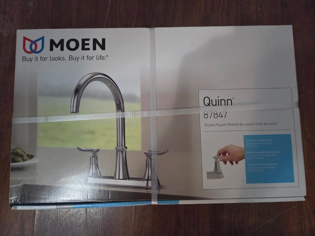 4 brand new in box Moen Kitchen Faucets