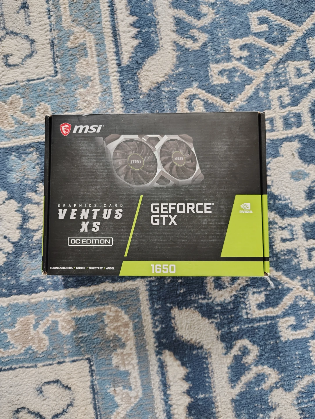 MSI GeForce GTX 1650 Ventus XS OC Edition Graphics Card