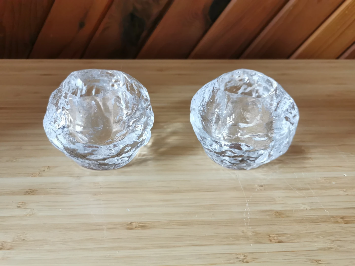 Kosta Boda Snowball Candle Holders Set of 2 – Ann Wolff Design - photo 5