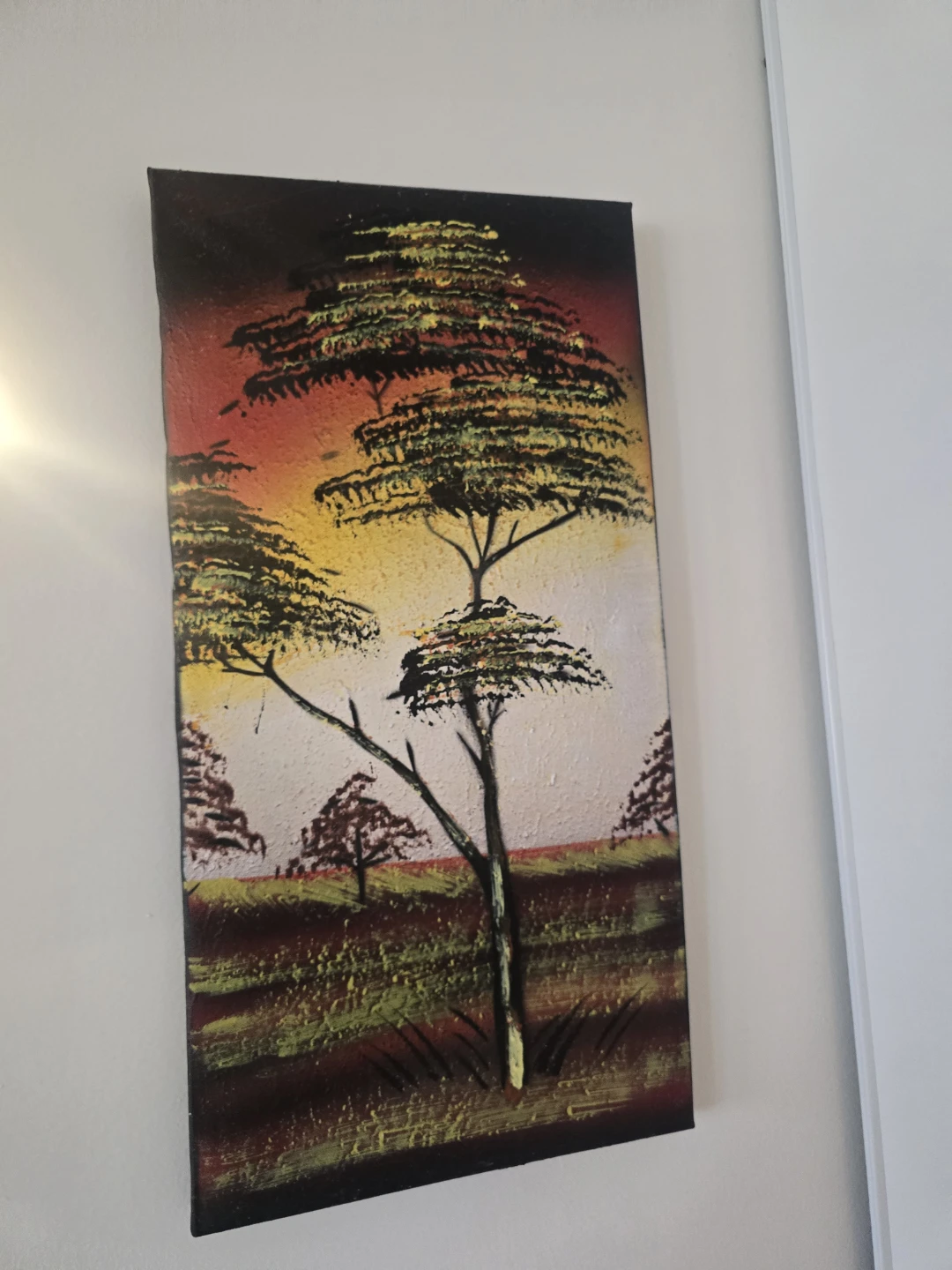 4-Piece African Sunset Canvas Wall Art Set - photo 2